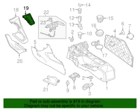 Cv6z-58044d90-be Ford Genuine Trim Ring #2