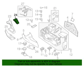 Cv6z-58044d90-fa Ford Genuine Trim Ring #2