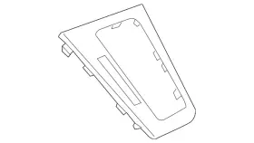 Cv6z-58044d90-fa Ford Genuine Trim Ring