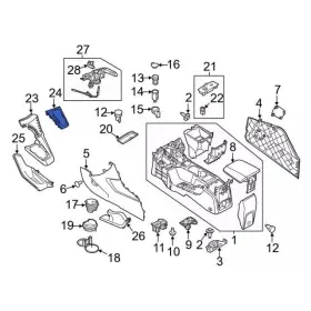Cv6z-58044d90-gb Ford Genuine Trim Ring #3