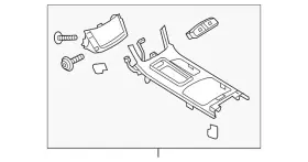 Da5z-54045a76-ea Ford Genuine Panel Assembly Console Da5z-54045a76-ea Ford Genuine Panel Assembly Console