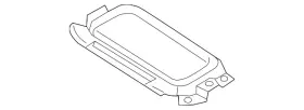 Da8z-7e391-aa Ford Genuine Shift Panel