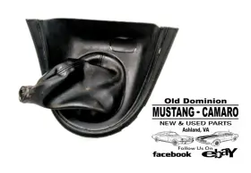 F4zb-6304567-a Ford 1994 Mustang Manual Shift Bezel With Lighter Socket Black Holes In Boot