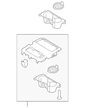 Gl3z-1504567-ca Ford Genuine Lower Panel