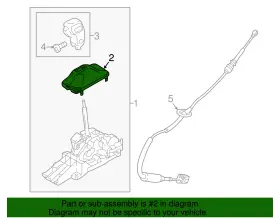 Jl3z-7277-da Ford Genuine Automatic Transmission Shift Lever Boot #2
