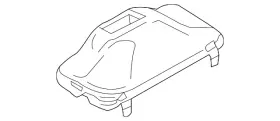 Jl3z-7277-da Ford Genuine Automatic Transmission Shift Lever Boot