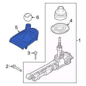 Jr3z-7277-ga Ford Genuine Manual Transmission Shift Boot #3