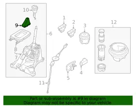 Kb3z-7277-a Ford Genuine Shift Boot #2