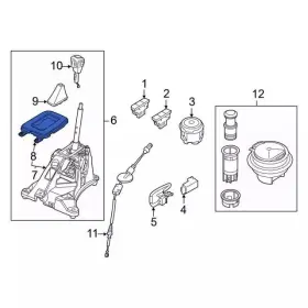 Kb3z-7d443-aa Ford Genuine Shift Plate #2