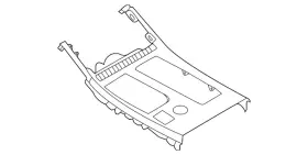 Lc5z-78044d90-aa Ford Genuine Cover Control Selector Lever Lc5z-78044d90-aa Ford Genuine Cover Control Selector Lever