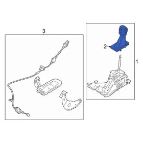 Mb3z-7213-ca Ford Genuine Shift Boot