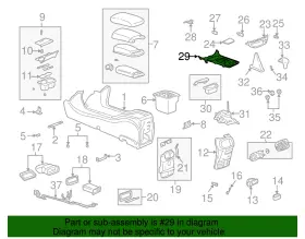 10382661 Gm Genuine Shift Plate #2
