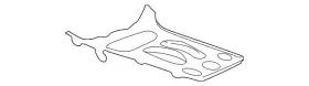10382661 Gm Genuine Shift Plate