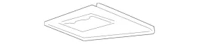 15138983 Gm Genuine Plate