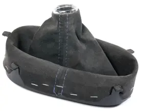 22931239 Gm 2013 Corvette 60th Anniversary Suede Shift Boot With Blue Stitching Nos #2