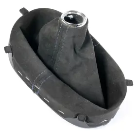 22931239 Gm 2013 Corvette 60th Anniversary Suede Shift Boot With Blue Stitching Nos #3