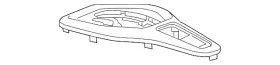 23281833 Gm Genuine Galvano Silver Front Floor Console Trim Plate #3