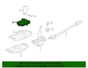 23411180 Gm Oem New 2014-2019 Chevrolet Corvette Manual Trans Control Lever Boot #3