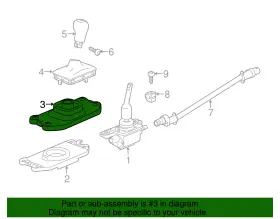 24272333 Gm Genuine Manual Transmission Shift Lever Boot #3