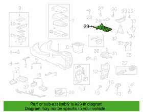 25726756 Gm Genuine Shift Plate #2