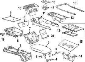 26368740 Gm Genuine F Plate