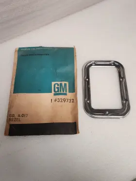 329732 Gm Nos Oem 1973 1974 1975 Chevy Vega Saginaw 3 Speed Shift Boot Bezel New