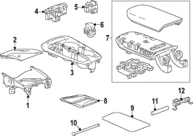42757054 Gm Genuine Automatic Transmission Shift Cover Plate