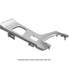 84309052 Gm Genuine Titanium Front Floor Console Trim Plate 84309052 Gm Genuine Titanium Front Floor Console Trim Plate