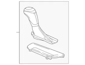 84328301 Gm Genuine 2016-2020 Chevrolet Malibu Automatic Shift Knob Assembly