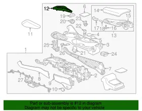 84637641 Gm Genuine Silver Front Floor Console Trim Plate #3