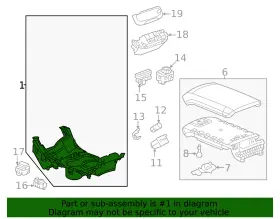 84873944 Gm Genuine F Plate #2