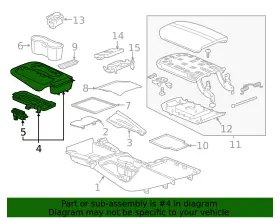 85164919 Gm Genuine Shift Plate #2