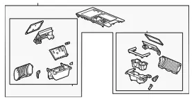 Gm 85607332 Genuine F Plate