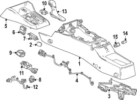 87859265 Gm Genuine F Plate