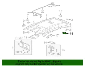 9039777 Gm Genuine Bezel #2