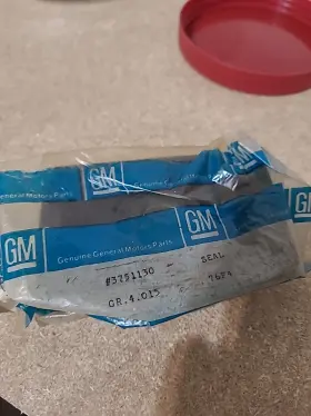3751130 Gm E4143 Corvette Shifter Boot - 3 Speed 1956-62 Nos Gm#