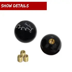 Jdm-053b Gtinthebox For 67-79 Pontiac Gto Hurst Dual Gate Shifter His N Hers Automatic Ball #3