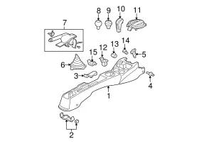 54710-sln-a81za Honda Genuine Escutcheon #2