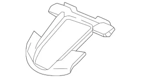 77271-tla-a01za Honda Genuine Panel Escutcheon Nh900l Deep Black