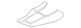 77292-tr6-c51za Honda Genuine Shift Panel