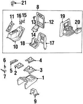 8-97135-786-1 Honda Genuine Strip