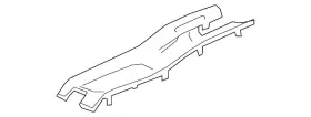 83441-t7w-a01za Honda Genuine Garnish Assembly Center Console Nh900l Deep Black