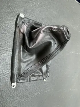 83414-sk7-950 Honda Acura 90-93 Integra Manual Shift Boot Change Lever Leather Black 83414-sk7-9 Oem