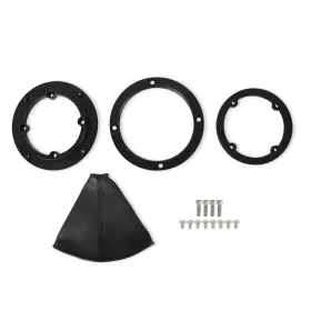 116500hst Hurst Shifter Boot And Bezel - Round Black