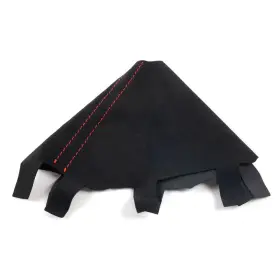 Hyb-sba-01-30 Hybrid Racing Alcantara Shift Boot 22 Honda Civic Black Stitch #2