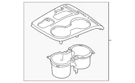 84650-cw100-uay Hyundai Genuine Cover Assembly