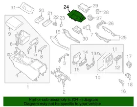 96915-1a81a Infiniti Genuine Shift Panel #2