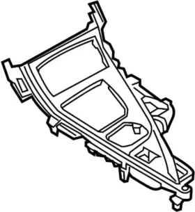 96941-5cb9b Infiniti Genuine Shift Panel #3