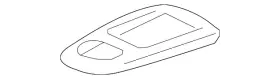 C2p14202 Jaguar Genuine Automatic Transmission Shift Cover Plate