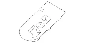 84652-1m100wk Kia Genuine Cover Plate